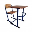 CI124K.3.2.11.1. Vienvietīgs skolas galds ar regulējamu galda augstumu, taisnstūra formas, ar sliedes veida kāju, 3.-6.augstuma grupa (bērniem ar augumu 119-188 cm)