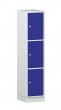 Metāla 3-durvju garderobes skapis uz pamatnes SUS 313/413