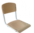  Skolas krēsla muguriņas un sēdītes komplekts 